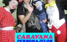 Maximus la 4 ani cu mamica lui, Adriana Bahmuteanu si animatorii nostri